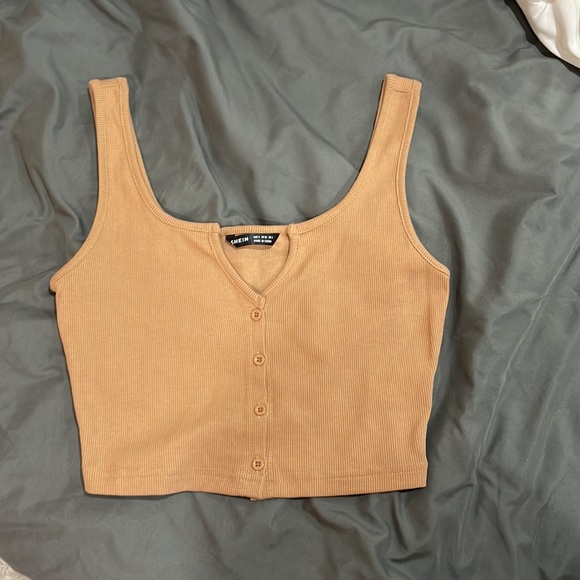 SHEIN Tops - SHEIN Tan tank top